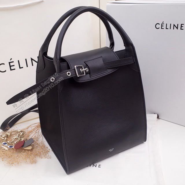 Celine女包 賽琳平紋小牛皮手袋 Céline big bag Celine手提肩背包 183313  slyd2127